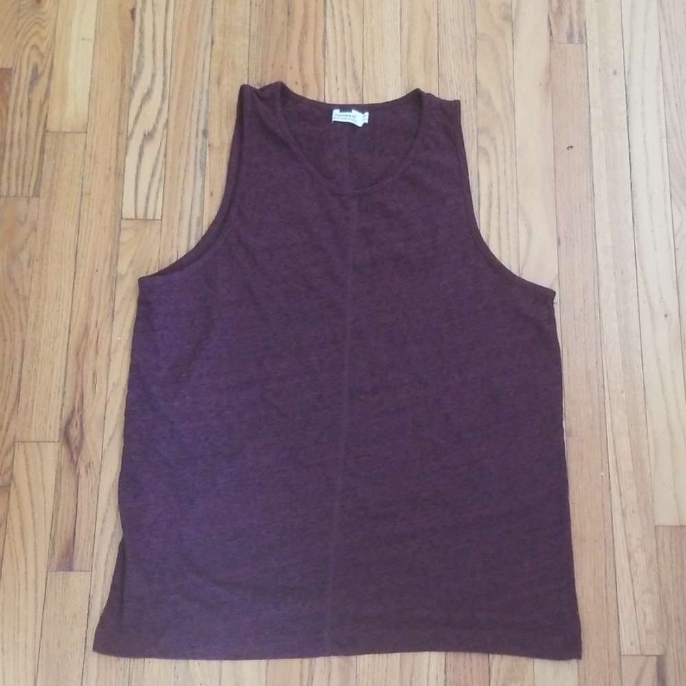 TOPMAN Heathered Tank Top